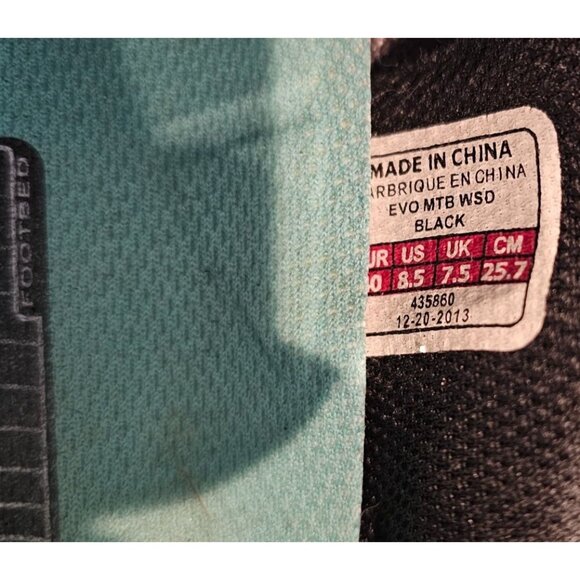 Bontrager Evoke EVO MTB WSD Black inForm Womens 8.5 Shoe Cycling Mountain Bike - Picture 7 of 13